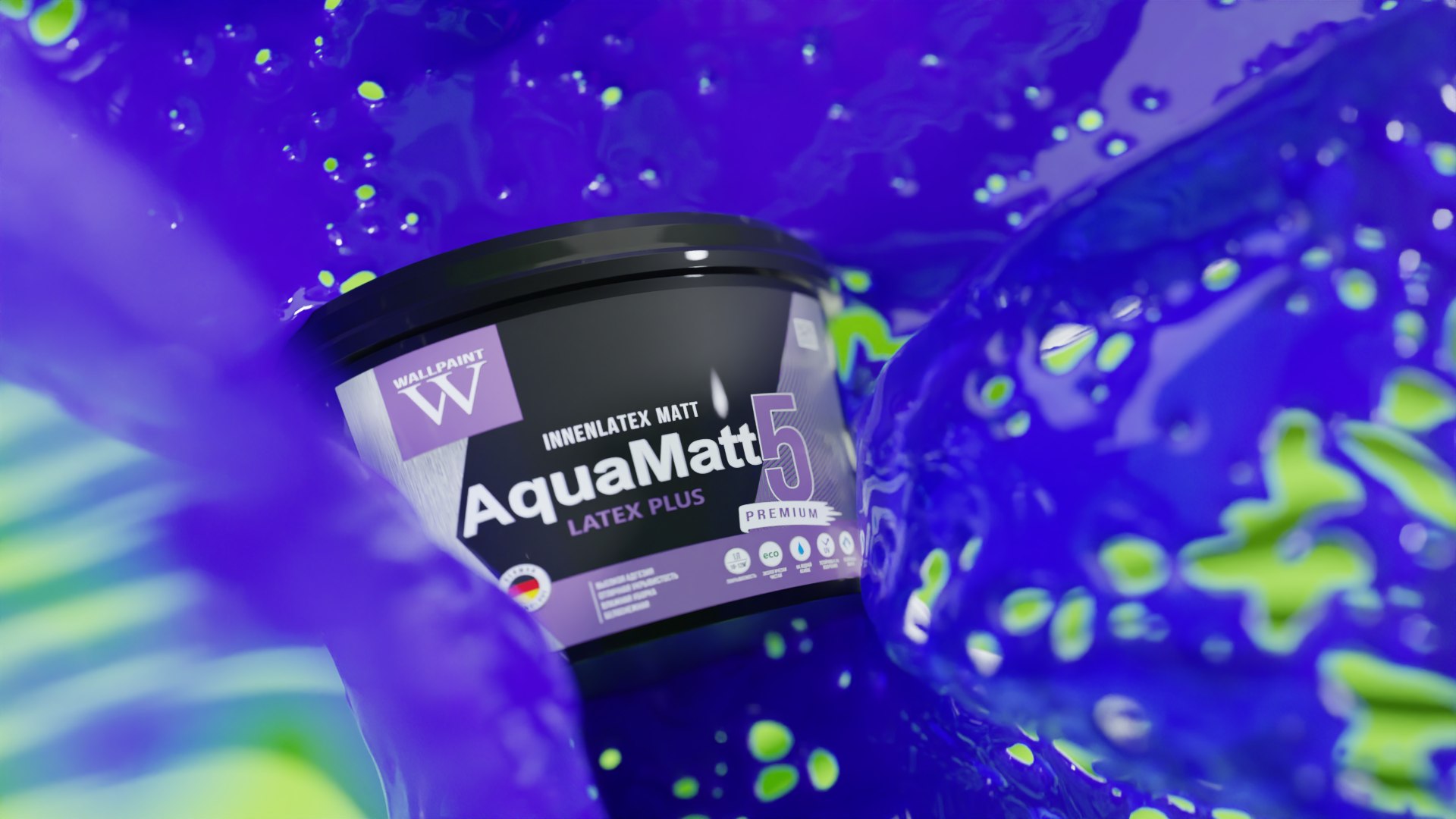 Wall Paint commercial motion design
