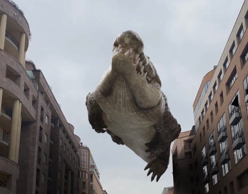 Alligator in Yerevan