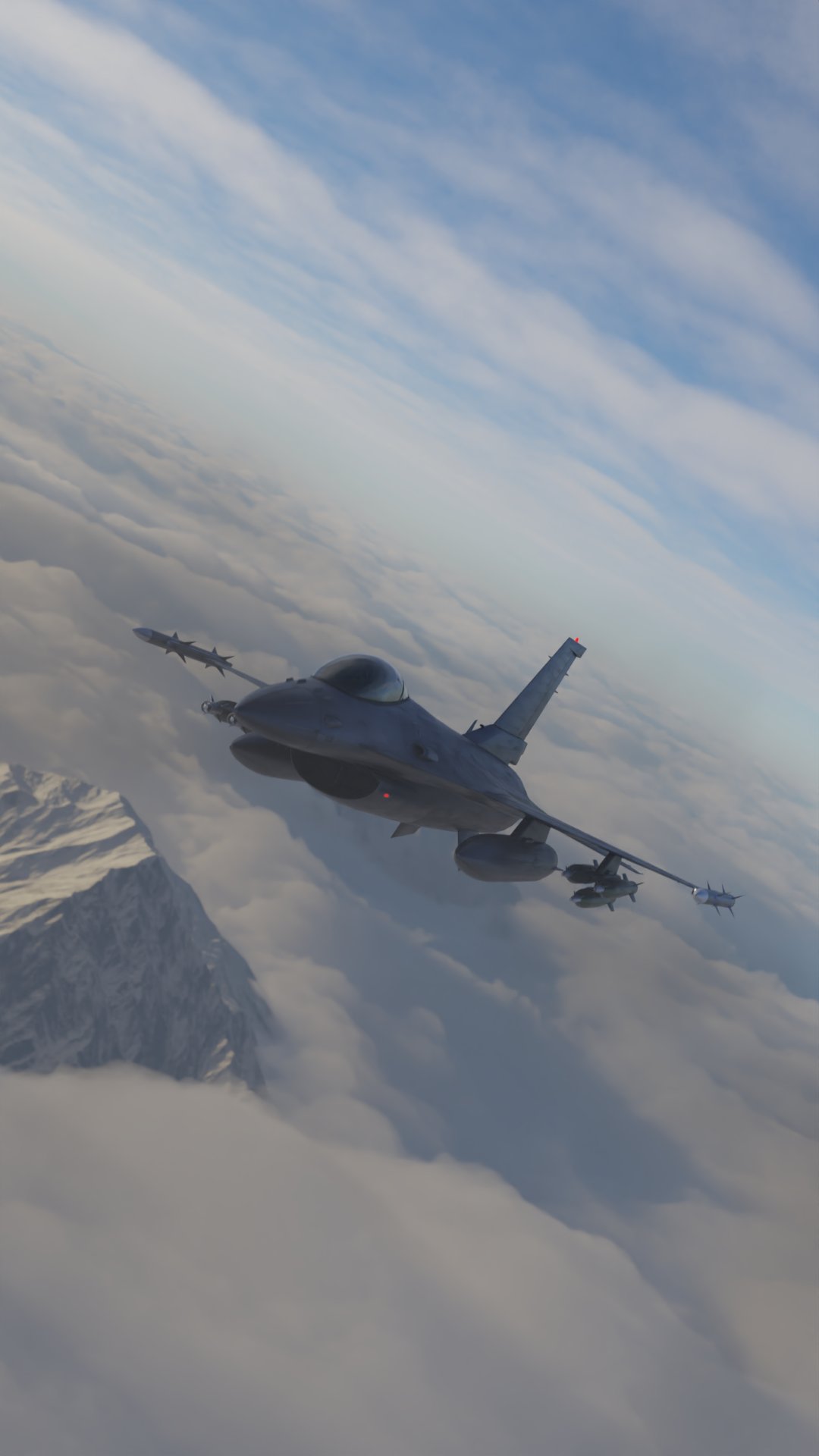 Short VFX JET Scene