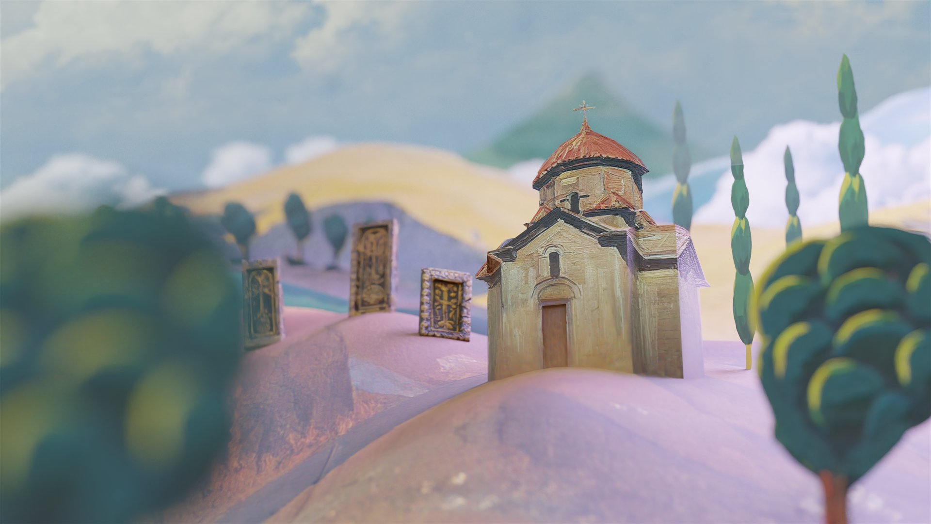 Artsakh Thru Martiros Saryan Art